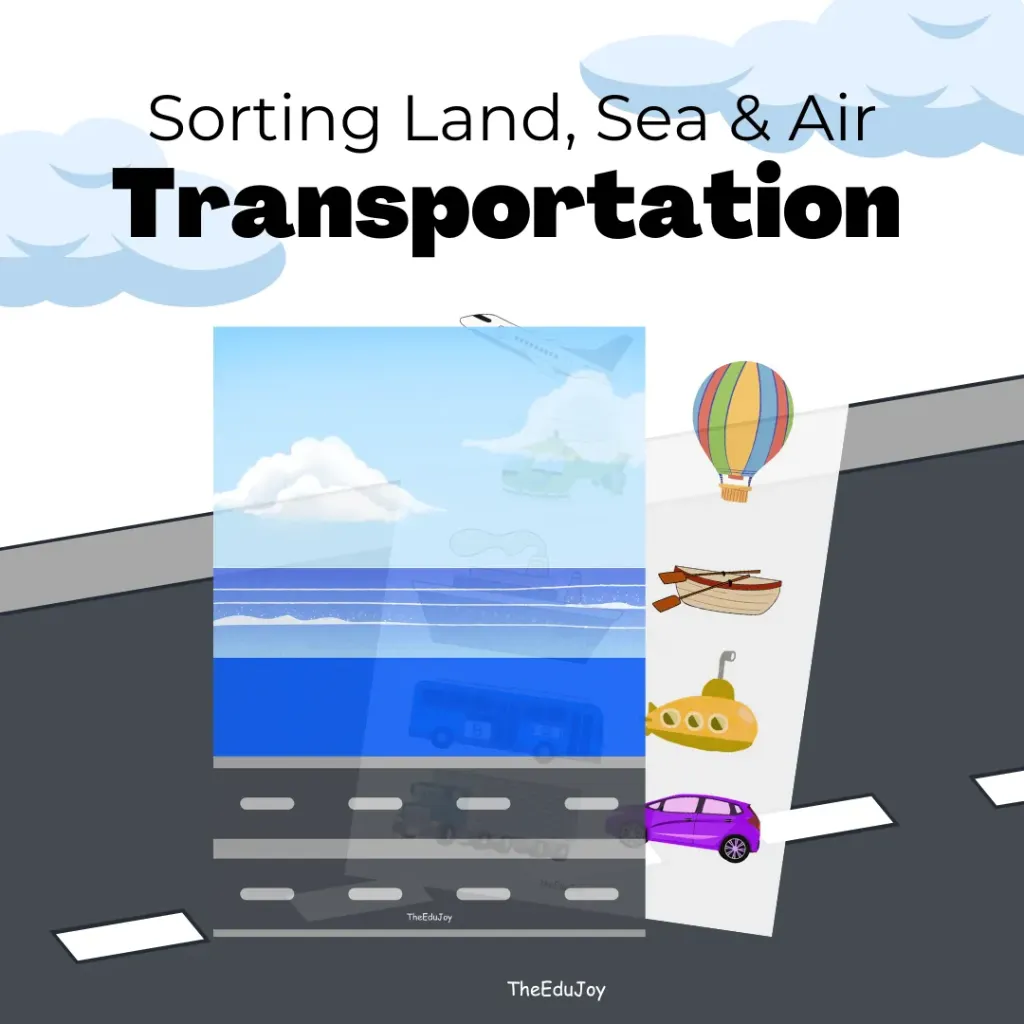 Sorting Land, Sea and Air Transportation