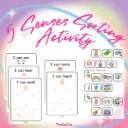 5 Senses Sorting Activity