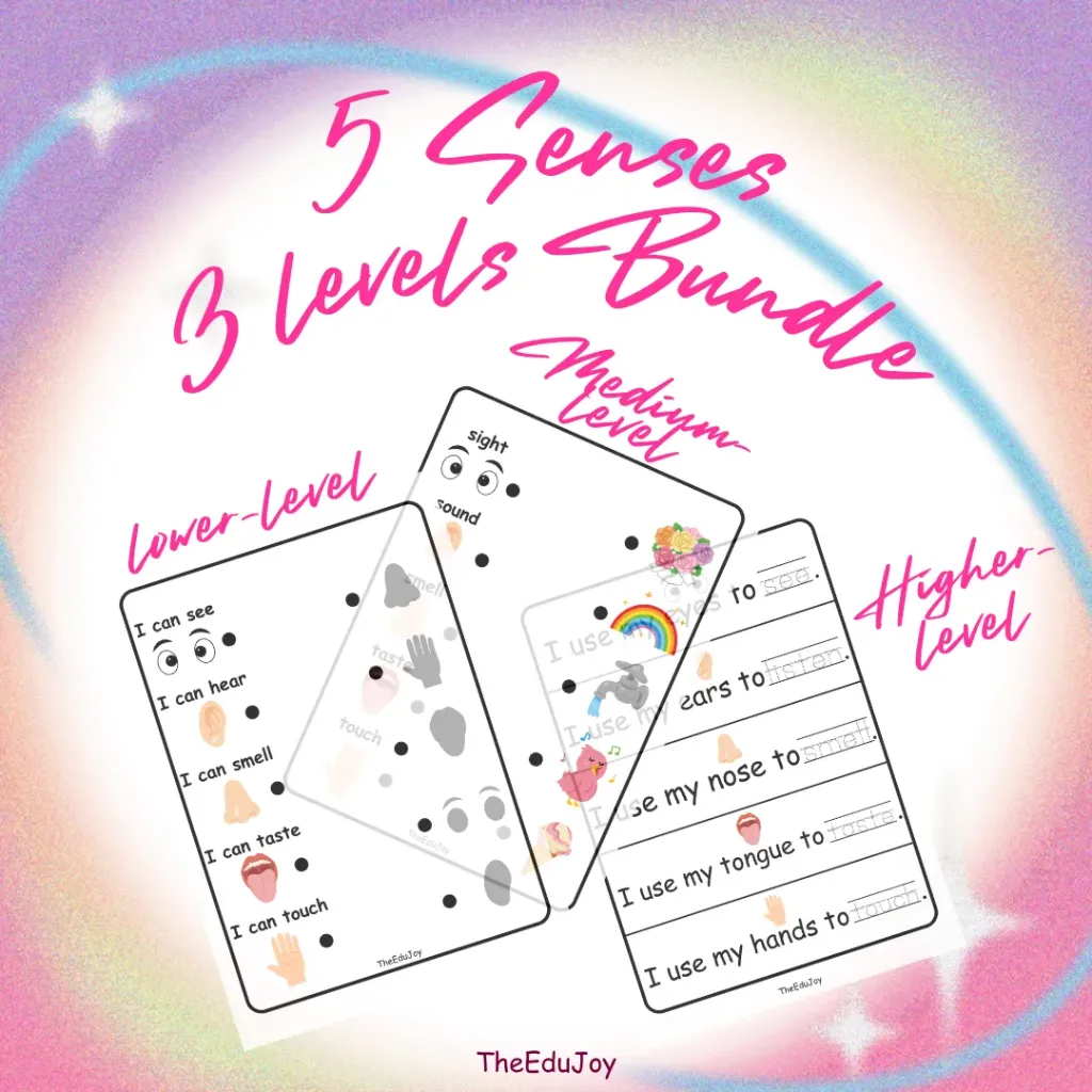 5 Senses 3 Levels Bundle (Lower-level)